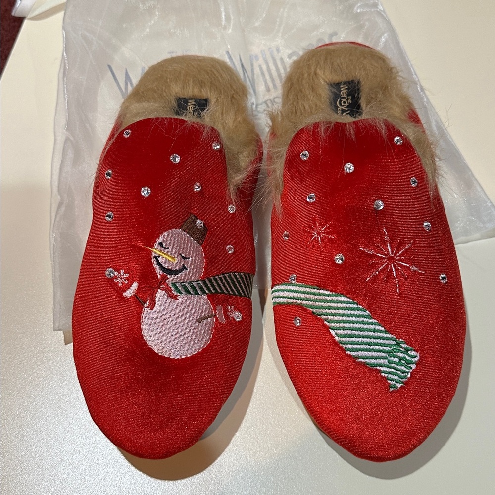 Red Women's Slippers